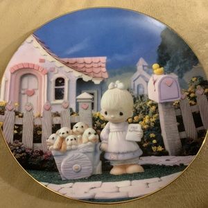 Precious moments decorative collectors plate
